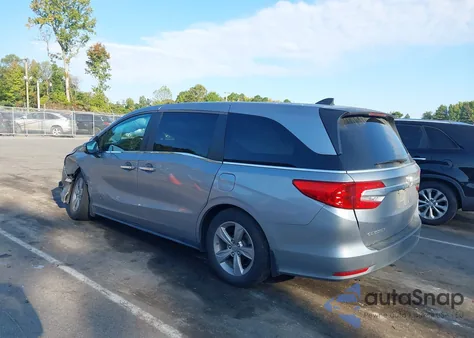 2020 Honda Odyssey Ex-L/Ex-L W/Navi Res из США, поврежденный, VIN 5FNRL6H71LB059194